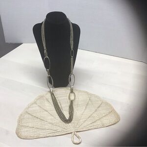 Gold Tone Costume Jewelry Necklace